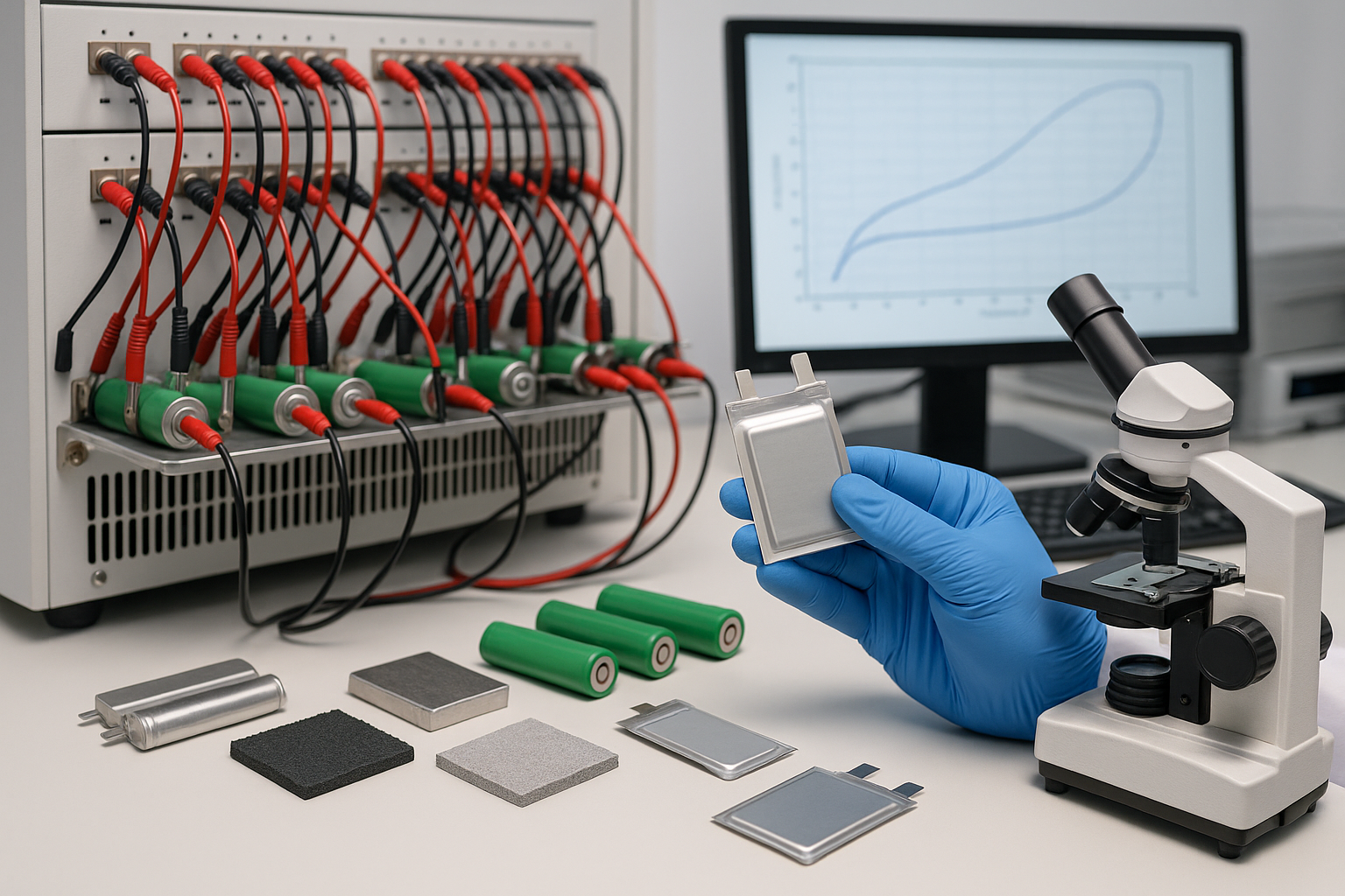 CARACTERIZACIÓN AVANZADA DE MATERIALES DE ION LITIO
