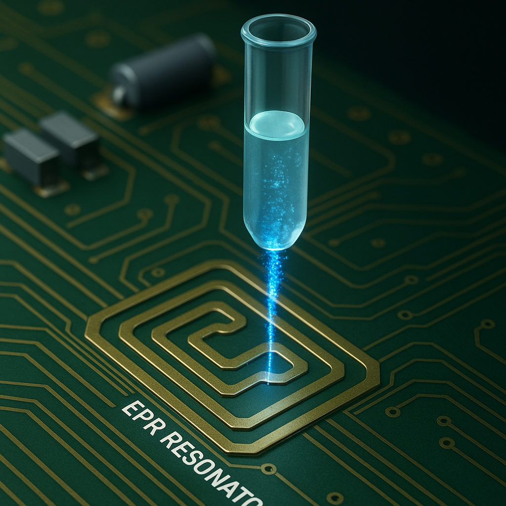 CHIP CON MUESTRAS DE VOLUMEN MÍNIMO PARA RESONANCIA